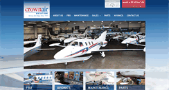 Desktop Screenshot of crownairaviation.com